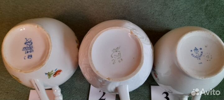 Чайный сервиз СССР, молочники СССР