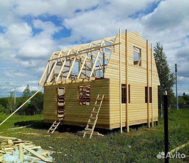 Каркасно щитовой дом