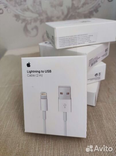 Lightning to USB / to USB-C кабель зарядки iPhone