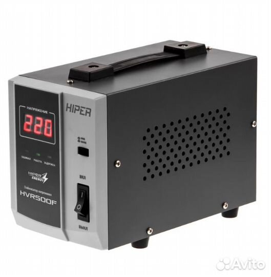 Стабилизатор напряжения Hiper HVR500F(400Вт) Новый