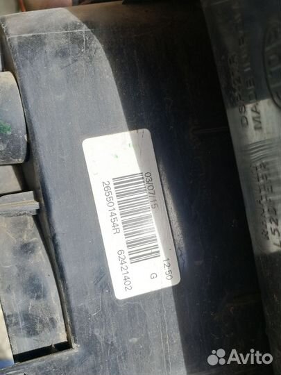 Фонарь задний правый Рено Логан 2