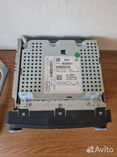 Штатное гу на chevrolet cruze рестайл