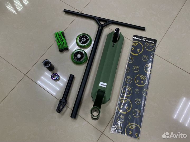 Трюковой самокат кастом парк (новый)