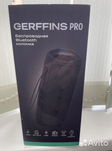 Беспроводная колонка Gerffins PRO BTS-004 черная купить в Москве ...