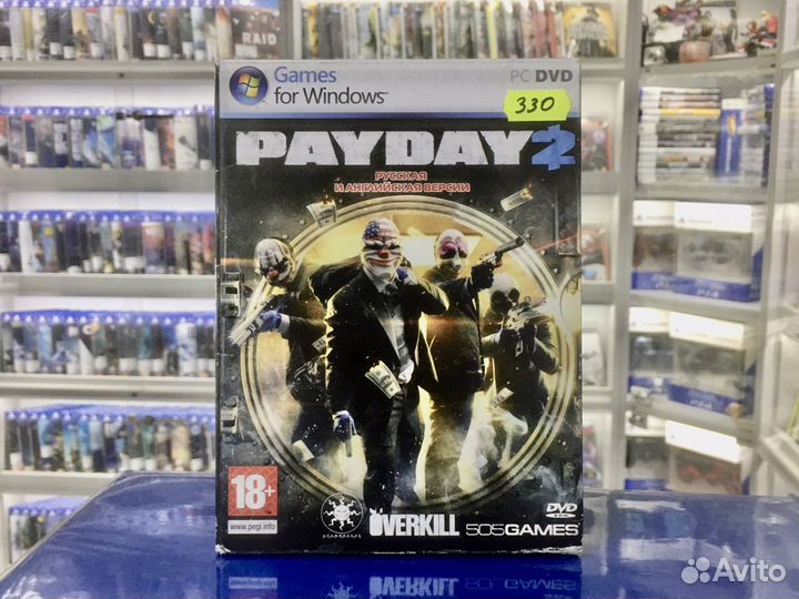 Диск для пк Payday 2