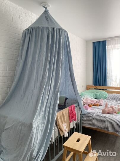 Новый балдахин в детскую кроватку