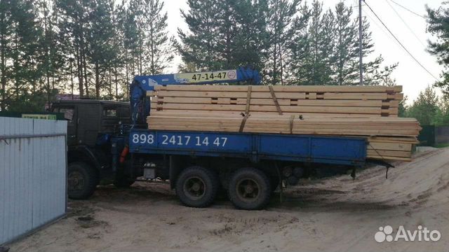 Услуги манипулятара Камаз - Вездеход в Сургуте | Услуги | Авито