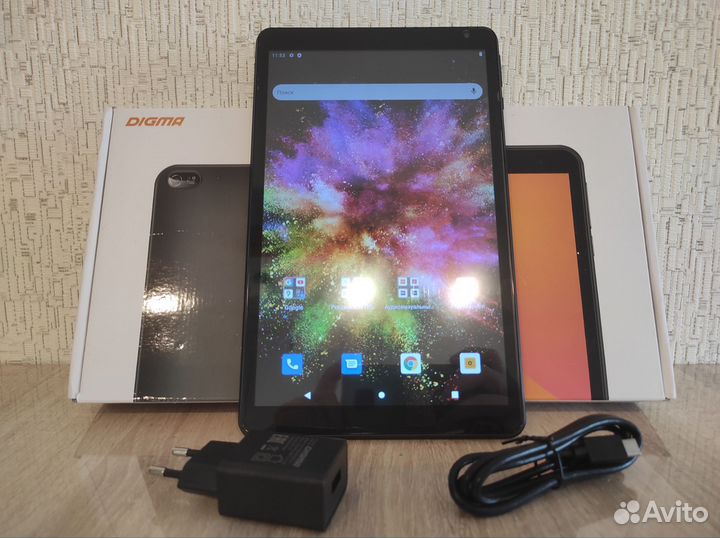 Планшет Digma 4g 2/32 практически новый
