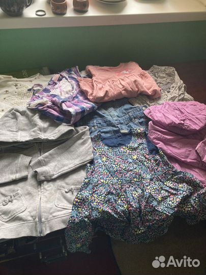 Пакетом все что на фото вещи девочка 1,5/2 лога