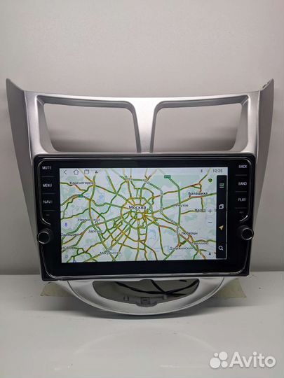 Магнитола Hyundai Solaris 1 2011-2016 с крутилками