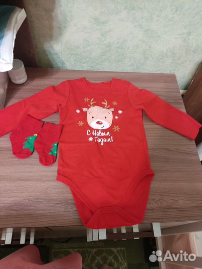 Новогодний костюм для девочки 86
