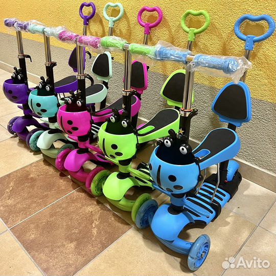 Самокат трансформер 3 в 1