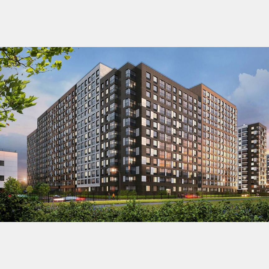 2-к. квартира, 52,6 м², 11/21 эт.
