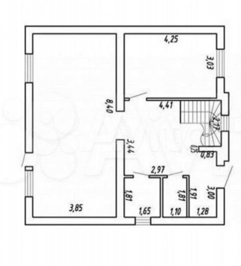 Коттедж 136 м² на участке 6 сот.