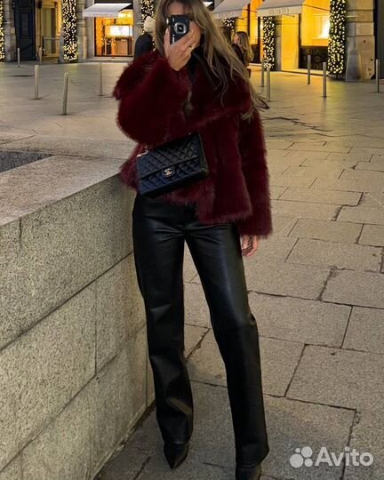 Искусственная шуба женская