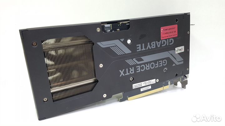 Видеокарта 12Gb gddr6X gigabyte GeForce RTX4070