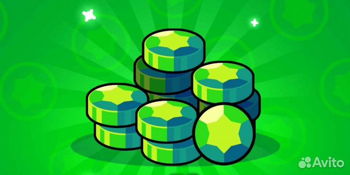 10 гемов в Brawl stars