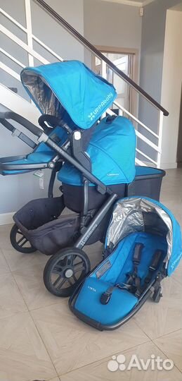 Коляска для погодок, двойни uppababy Vista