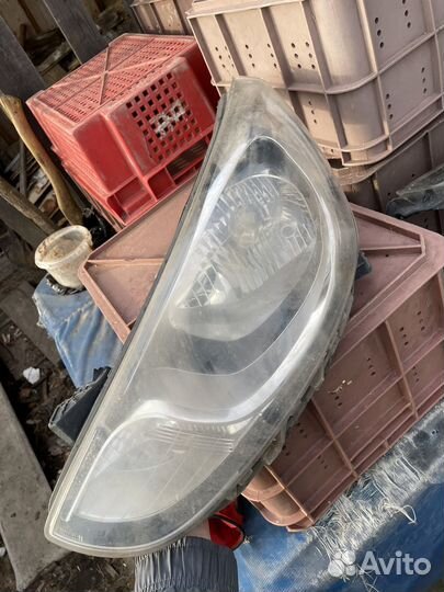 Фары на hyundai solaris 1