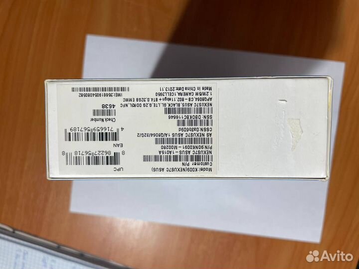 Планшет Google Nexus 7 (2013) 3G