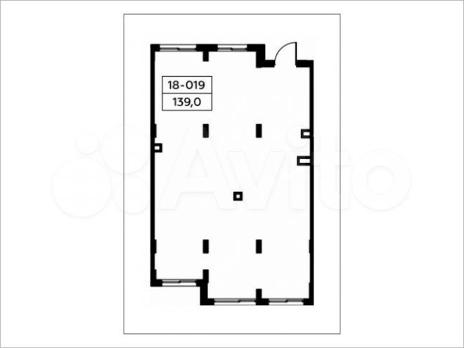 Аренда, торговое помещение, площадь 139.4 кв.м