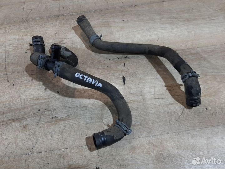 Патрубок радиатора печки Skoda Octavia A7 liftback