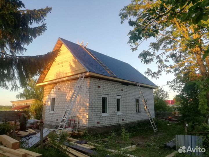 Услуги плотника по строительству дома