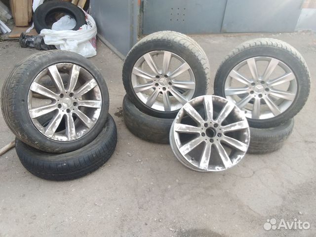 Диски на mercedes r18 бу