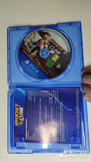 Ratchet clank ps4 диск