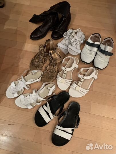 Обувь женская 35 размер пакетом бу