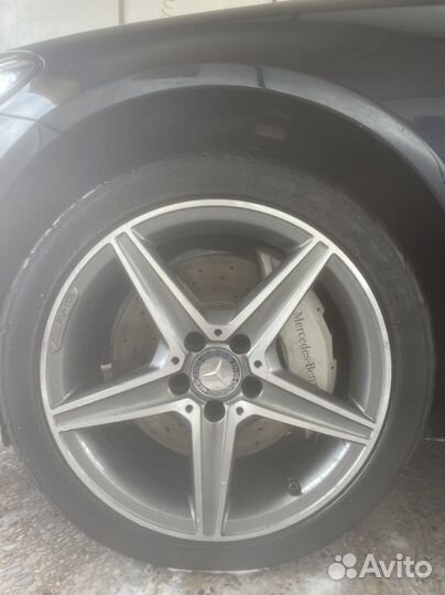 Диски с резиной mercedes r18 amg оригинал