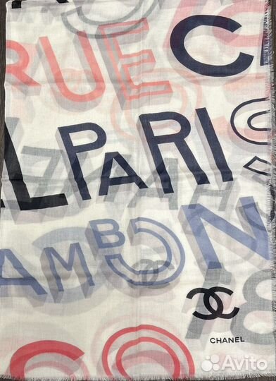 Палантин Chanel кашемир. Оригинал