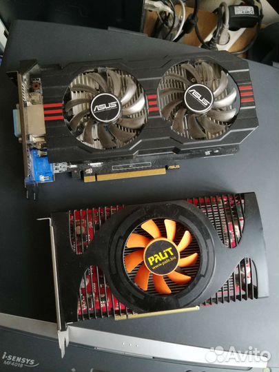 Видеокарты PCI-E и AGP