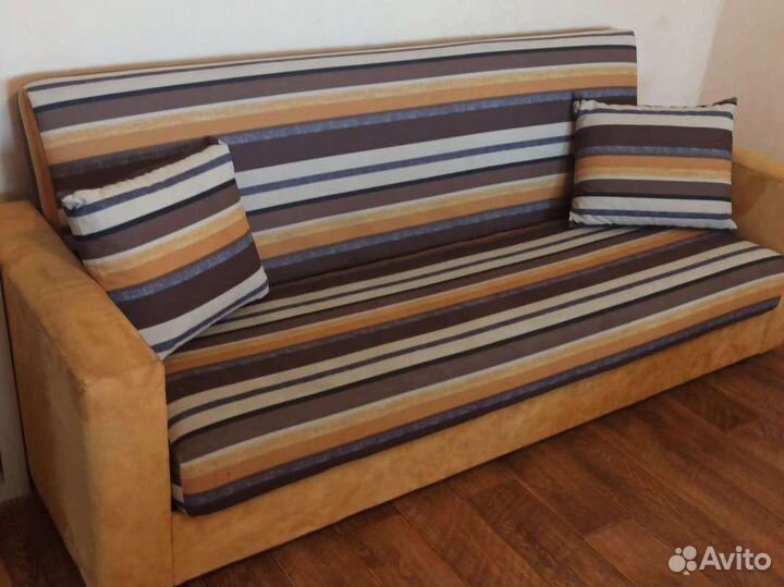 Диван двуспальный прямой раскладной