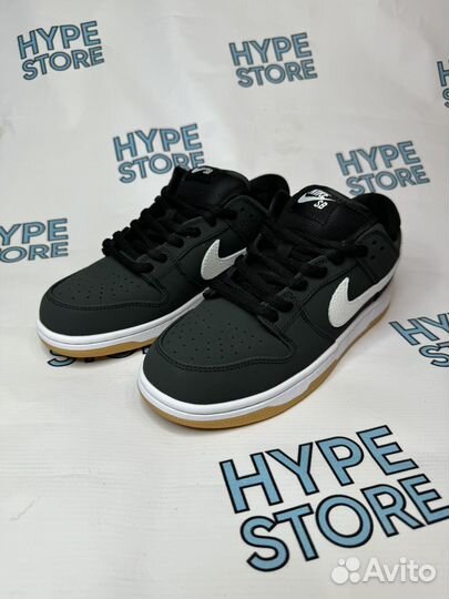 Кроссовки nike sb dunk low black