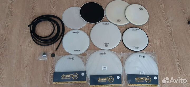 Сетки Roland, Drum-tec, конуса, резина на обод