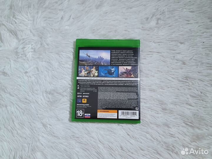 XBox One Series. Grand Theft Auto V. GTA 5