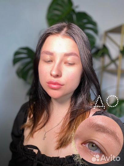 Оформление бровей