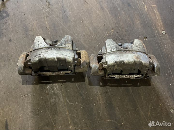Двухпоршневые суппорта на вольво хс90