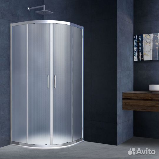 Душ. уголок Vincea 44cm алюминий текстурное vsq-3