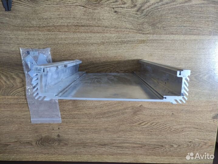 Радиатор от автомобильного усилителя алюминиевый