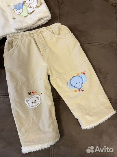 Утепленный детский костюм