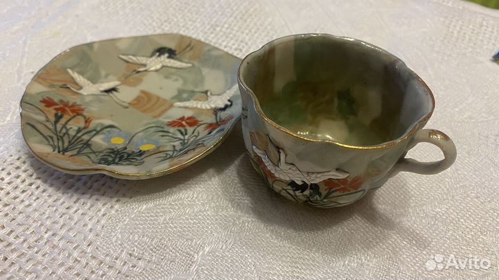 Винтажная кофейная пара