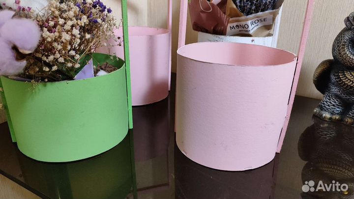 Корзина деревянная для цветов