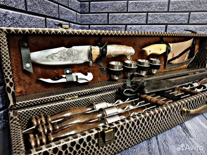 Шашлычный набор для шашлыка шампура