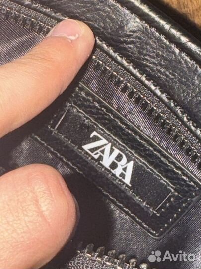 Сумка бананка мужская Zara