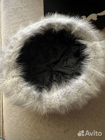 Шапка норковая женская