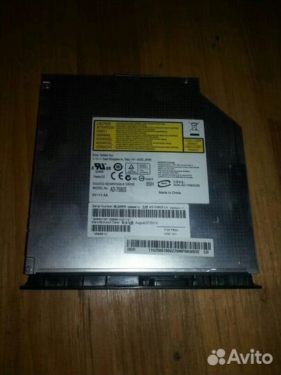 Dvd привод для ноутбука Sony ad-7580s