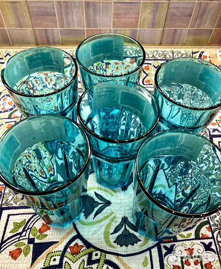 Стаканы IKEA покал, набор 6 шт