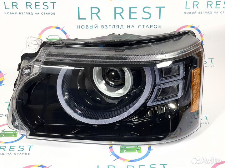 Фары Range Rover Sport L320 09-12 в стиле Defender